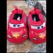 Disney Shoes | Disney Car’s Lightening Mcqueen Slippers S | Color: Black/Red | Size: Small 5/6