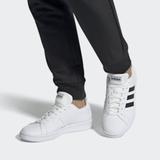 Adidas Shoes | Adidas Grand Court Base Sneaker Shoe | Color: Black/White | Size: Various