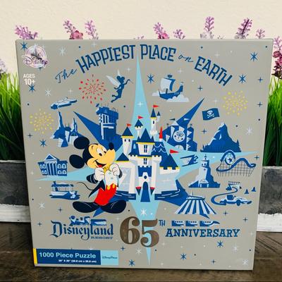 Disney Toys | Disneyland 65th Anniversary Puzzle | Color: White | Size: One Size
