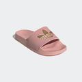 Badesandale ADIDAS ORIGINALS "LITE ADILETTE" Gr. 39, rosa (wonder mauve, wonder matte gold) Schuhe Wasserschuhe