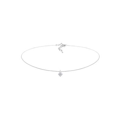 Elli - Elli Naszyjnik Astro Choker Kristalle 925 Silber Ketten 1 ct Damen