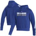 Men's adidas Royal Delaware Fightin' Blue Hens Fashion Pullover Hoodie