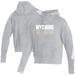 Men's adidas Heathered Gray Wyoming Cowboys Fashion Pullover Hoodie