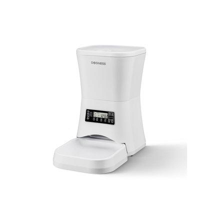 DOGNESS Automated Feeder Plastic (affordable option), Size 14.0 H x 8.27 W x 14.5 D in | Wayfair 843775116589