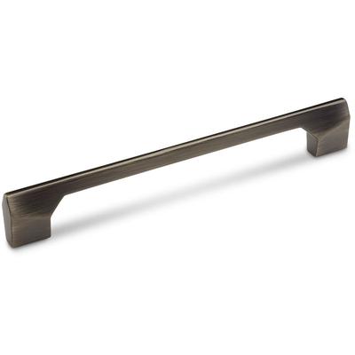 Möbelgriff SW70 ba 160 mm Edelstahloptik dunkel Image
