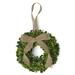 Primrue Polyvinyl Chloride Wreath Traditional Faux, Rattan in Green | 2.25 H x 7.75 W x 7.75 D in | Wayfair 7FCA9A7B852E465380010F042FE0B16F