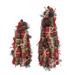 The Holiday Aisle® 2 Piece Christmas Gift Tree Decor Set | 17.72 H x 7.87 W x 7.87 D in | Wayfair 975C50BA92564C8ABF0E6E7B1A208585