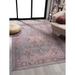 Blue Rectangle 10'6" x 13'2" Area Rug - Bungalow Rose Oriental Machine Woven Octagon 7'10" x 7'10" Area Rug in Chenille/Cotton | Wayfair