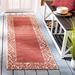 Red 79 x 27 x 0.25 in Area Rug - Winston Porter Dionicia Abstract Machine Woven Indoor/Outdoor Area Rug in | 79 H x 27 W x 0.25 D in | Wayfair