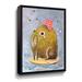 Zoomie Kids Gloomy Louie - Painting on Canvas in White | 48 H x 36 W x 2 D in | Wayfair 94B6EDCA8C66477BB1A110D4733DC96B