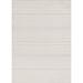 White 87 x 63 x 0.4 in Area Rug - Well Woven Fallon Arwen Tribal Ivory Hi-Lo Indoor/Outdoor Area Rug | 87 H x 63 W x 0.4 D in | Wayfair FAL-12-5