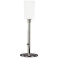 Rico Espinet Nina Table Lamp Polished Nickel White Frosted Glass Shade