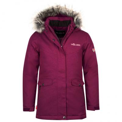 Trollkids - Girl's Oslo Coat XT - Mantel Gr 98 lila Image