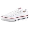 Sneaker CONVERSE "Chuck Taylor All Star Ox", Gr. 28, weiß, Textil, retro, Schuhe Skaterschuh Canvassneaker Sneaker low, für Kinder