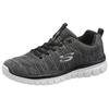 Sneaker SKECHERS "Graceful - Twisted Fortune", Damen, Gr. 42, schwarz-weiß (schwarz, weiß), Textil, sportlich, Schuhe, Freizeitschuh, Halbschuh, Schnürschuh mit Memory Foam