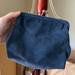 Urban Outfitters Bags | Brand New Navy Blue Suede Clutch/Crossbody Bag | Color: Blue/Gold | Size: Os