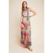 Anthropologie Dresses | Anthropologie Bhanuni By Jyoti Alessandra Alessandra Maxi Dress Boho Size 12 Nwt | Color: Green/Pink | Size: 12
