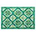 "Liora Manne Illusions Madrid Indoor/Outdoor Mat Emerald 3'3"" x 4'11"" - Trans Ocean ILU45330316"