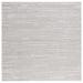 Gray/White 79 x 79 x 0.43 in Indoor/Outdoor Area Rug - Trent Austin Design® Olivarez 506 Area Rug In Grey/Ivory | 79 H x 79 W x 0.43 D in | Wayfair