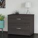 Huckins 2-Drawer Mobile Lateral Filing Cabinet Wood in Gray Laurel Foundry Modern Farmhouse® | 29.84 H x 36 W x 23.35 D in | Wayfair