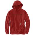 Carhartt Signature Logo Midweight Hoodie, rot, Größe M