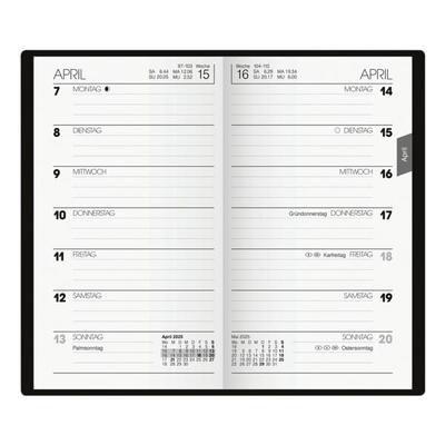 Brunnen Taschenkalender 2026, 8.7x15.3x1.2 cm