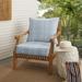 Humble + Haute Outdura Moonbeam Indoor/Outdoor Corded Deep Seating Pillow and Cushion Chair Set