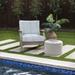 Humble + Haute Outdura Moonbeam Indoor/Outdoor Corded Deep Seating Cushion Chair Set