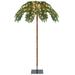 Costway 6 FT Pre-Lit Artificial Christmas Tropical Palm Tree w/ 813 - See Details