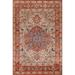 Traditional Heriz Serapi Persian Rug Handmade Oriental Wool Carpet - 9'0" x 11'9"