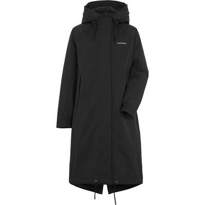 DIDRIKSONS Damen Mantel ALICIA WNS PARKA L 2, Größe 40 in Schwarz