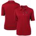 Women's Cutter & Buck Cardinal Cleveland Browns Virtue Eco Pique Recycled Polo