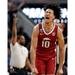 Jaylin Williams Arkansas Razorbacks Unsigned Celebrates a Three-Point Shot in the Sweet Sixteen Round Game of 2022 NCAA Men's Basketball Tournament Photograph