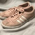 Adidas Shoes | Adidas Size 8 Light Pink Suede Sneakers | Color: Pink | Size: 8