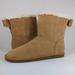 Kate Spade Shoes | Kate Spade New York Wonderland Boots Women's Size Us 8 B Lined Tan Brown White | Color: Brown/Tan | Size: 8
