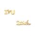 Kate Spade Jewelry | Kate Spade True Love ‘ I Love You To The Moon’ Stud Earrings | Color: Gold | Size: Os