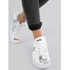 Sneaker DOGO "Ace Sneakers What's Up Doc? Bugs Bunny Damen Sneaker / Female", Damen, Gr. 41, Normalschaft, weiß, Lederimitat, casual, Schuhe, Vegan
