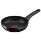 Tefal G28802 Hard Titanium On Frying Pan 20 cm, Aluminium, Safe Non-Stick Coating, Thermal Signal Temperature Indicator, Suitable for All Hob Types, Suitable for Induction Cookers, Black