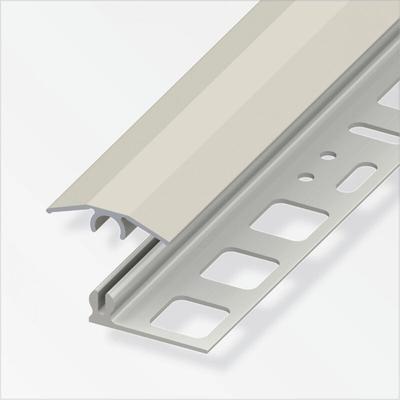 Bergangs-Profil 1 m, 25 x 7 mm Aluminium eloxiert titan Übergangsprofile - Alfer