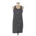 Gap Casual Dress - Shift Scoop Neck Sleeveless: Blue Print Dresses - Women's Size Small