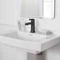 American Standard Townsend Single Handle Bathroom Faucet, Brass in Black | Wayfair 7353101.243