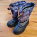Columbia Shoes | Columbia Powderbug Women's Snow Boots 400 Gram Blue Womens Size 3 / Eu 34 | Color: Blue/Gray | Size: 3b