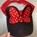 Disney Accessories | Minnie Mouse Cap | Color: Black/Red | Size: Os