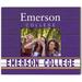 Purple Emerson College Lions 11'' x 13'' Team Spirit Scholastic Picture Frame