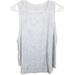 Lululemon Athletica Tops | Lululemon Womens White Gray Split Back Mesh Racerb | Color: White | Size: Missing Size Tag