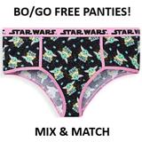 Disney Intimates & Sleepwear | Bogo Free - Nwt Torrid Star Wars Mandalorian Baby Yoda Cheeky Panty Plus Size | Color: Green/Pink | Size: 2x