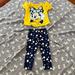 Disney Matching Sets | Disney Junior Minnie Mouse Set Size 24m | Color: Blue/Yellow | Size: 24mb