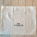 Coach Bags | Coach Drawstring Satin Dust Bag 19"15" | Color: White | Size: Os