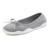 Sneaker Ballerinas LASCANA, Damen, Gr. 40, grau, Obermaterial: 100% Textilmaterial. Decksohle: 100% Textilmaterial. Laufsohle: 100% Synthetik, unifarben, sportlich, Schuhe, Slipper, Halbschuh, ultraleicht zum Reinschlüpfen VEGAN