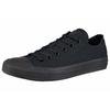 Sneaker CONVERSE "Chuck Taylor All Star Seasonal Ox Monocrome", Gr. 39,5, schwarz (schwarz, monochrome), Textil, sportlich, Schuhe Canvassneaker Sneaker low Skaterschuh